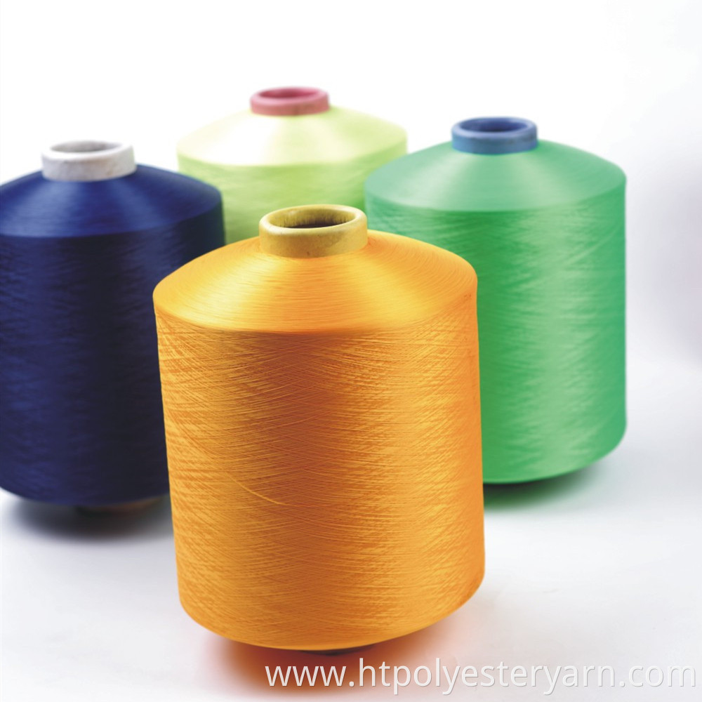 Dope Dyed Twsited Polyester Yarn